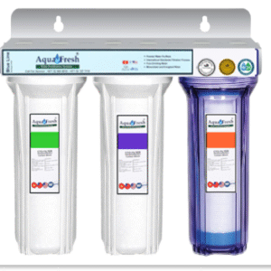 Aqua Fresh Three Step Filtration System – Sediment, Chemical & Taste Improvement (Model: AF-300)