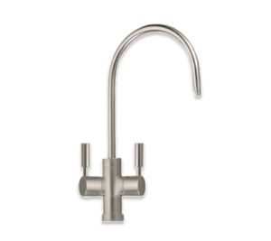 Double Handle Stainless Steel Water Faucet for R.O Systems – Lead-Free