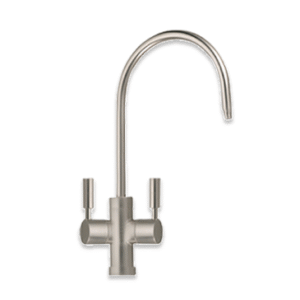 Double Handle Stainless Steel Water Faucet for R.O Systems – Lead-Free