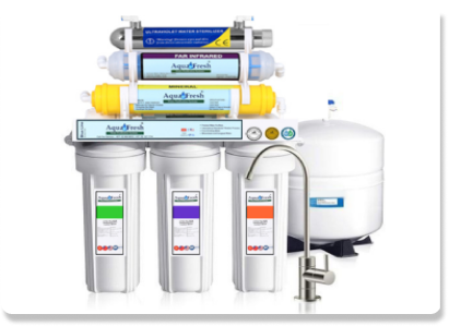 Aqua Fresh Under-Sink RO Water Purifier – 7 Stages with UV Sterilizer (50/100 GPD)
